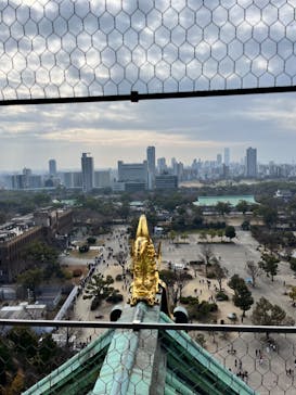 大阪城天守閣に投稿された画像（2023/1/2）