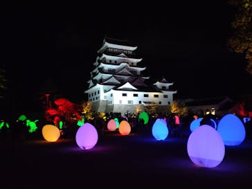福山城400年博-FUKUYAMA CASTLE EXPO 2022- RCC開局70年 「チームラボ 福山城 光の祭」に投稿された画像（2023/1/2）