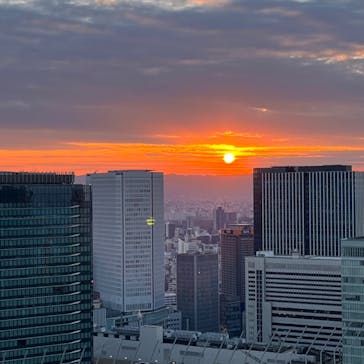 梅田スカイビル・空中庭園展望台に投稿された画像（2023/1/2）