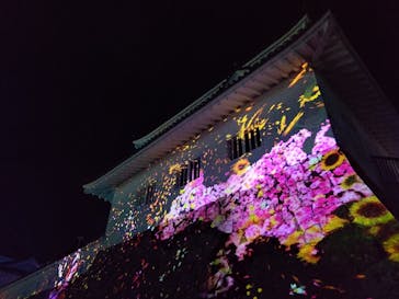 福山城400年博-FUKUYAMA CASTLE EXPO 2022- RCC開局70年 「チームラボ 福山城 光の祭」に投稿された画像（2023/1/2）