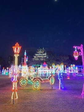 大阪城イルミナージュに投稿された画像（2023/1/3）
