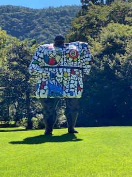 彫刻の森美術館に投稿された画像（2023/1/3）