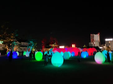 福山城400年博-FUKUYAMA CASTLE EXPO 2022- RCC開局70年 「チームラボ 福山城 光の祭」に投稿された画像（2023/1/4）