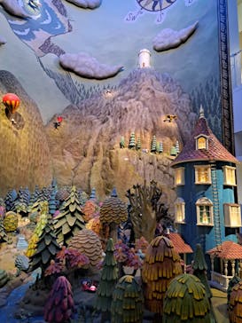 ムーミンバレーパークに投稿された画像（2023/1/6）