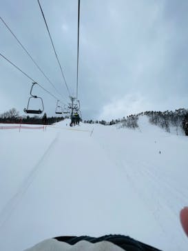 稲川スキー場に投稿された画像（2023/1/7）