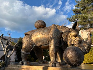 河口湖 音楽と森の美術館に投稿された画像（2023/1/7）