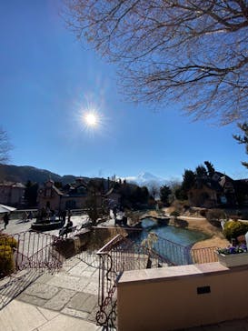 河口湖 音楽と森の美術館に投稿された画像（2023/1/8）