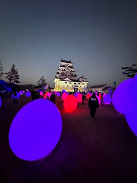 福山城400年博-FUKUYAMA CASTLE EXPO 2022- RCC開局70年 「チームラボ 福山城 光の祭」に投稿された画像（2023/1/8）