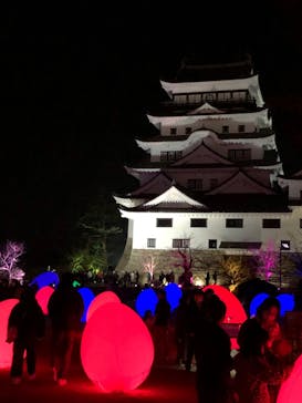 福山城400年博-FUKUYAMA CASTLE EXPO 2022- RCC開局70年 「チームラボ 福山城 光の祭」に投稿された画像（2023/1/8）