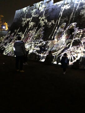 福山城400年博-FUKUYAMA CASTLE EXPO 2022- RCC開局70年 「チームラボ 福山城 光の祭」に投稿された画像（2023/1/8）