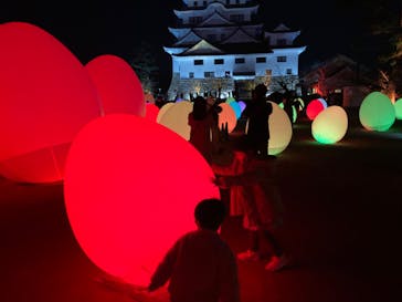 福山城400年博-FUKUYAMA CASTLE EXPO 2022- RCC開局70年 「チームラボ 福山城 光の祭」に投稿された画像（2023/1/8）