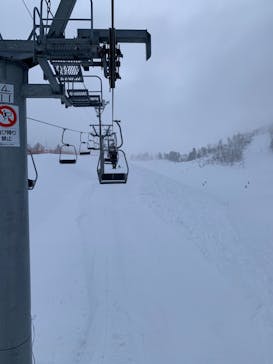 稲川スキー場に投稿された画像（2023/1/9）