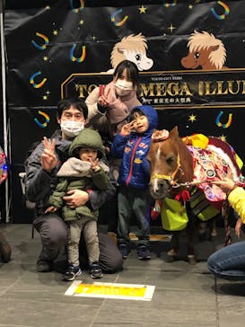 東京メガイルミに投稿された画像（2023/1/9）