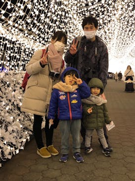 東京メガイルミに投稿された画像（2023/1/9）