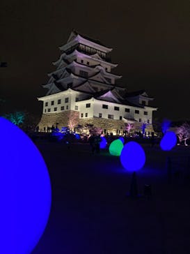 福山城400年博-FUKUYAMA CASTLE EXPO 2022- RCC開局70年 「チームラボ 福山城 光の祭」に投稿された画像（2023/1/9）