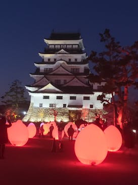 福山城400年博-FUKUYAMA CASTLE EXPO 2022- RCC開局70年 「チームラボ 福山城 光の祭」に投稿された画像（2023/1/10）