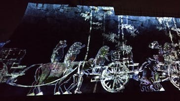 福山城400年博-FUKUYAMA CASTLE EXPO 2022- RCC開局70年 「チームラボ 福山城 光の祭」に投稿された画像（2023/1/13）