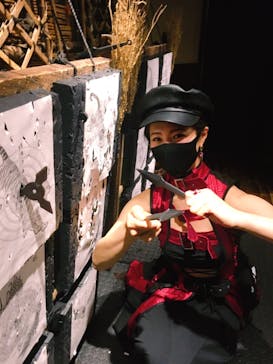 手裏剣道場 新宿 忍者からくり屋敷 NINJA TRICK HOUSE IN TOKYOに投稿された画像（2023/1/14）