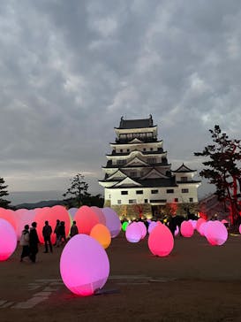 福山城400年博-FUKUYAMA CASTLE EXPO 2022- RCC開局70年 「チームラボ 福山城 光の祭」に投稿された画像（2023/1/15）