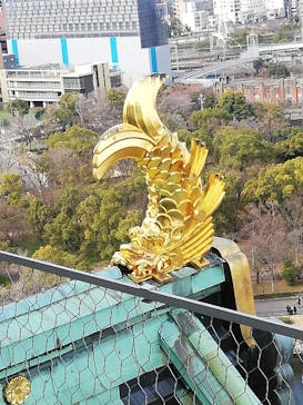大阪城天守閣に投稿された画像（2023/1/22）
