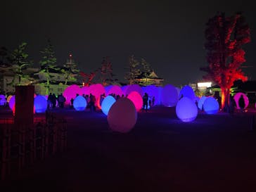 福山城400年博-FUKUYAMA CASTLE EXPO 2022- RCC開局70年 「チームラボ 福山城 光の祭」に投稿された画像（2023/1/23）