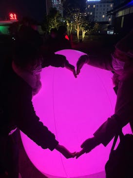 福山城400年博-FUKUYAMA CASTLE EXPO 2022- RCC開局70年 「チームラボ 福山城 光の祭」に投稿された画像（2023/1/29）