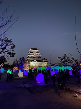 福山城400年博-FUKUYAMA CASTLE EXPO 2022- RCC開局70年 「チームラボ 福山城 光の祭」に投稿された画像（2023/1/29）