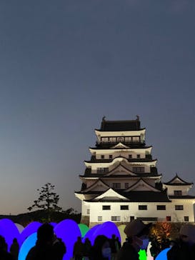 福山城400年博-FUKUYAMA CASTLE EXPO 2022- RCC開局70年 「チームラボ 福山城 光の祭」に投稿された画像（2023/1/29）