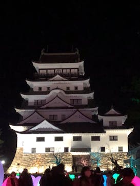 福山城400年博-FUKUYAMA CASTLE EXPO 2022- RCC開局70年 「チームラボ 福山城 光の祭」に投稿された画像（2023/1/29）
