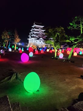 福山城400年博-FUKUYAMA CASTLE EXPO 2022- RCC開局70年 「チームラボ 福山城 光の祭」に投稿された画像（2023/1/30）
