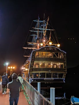 箱根海賊船に投稿された画像（2023/2/3）