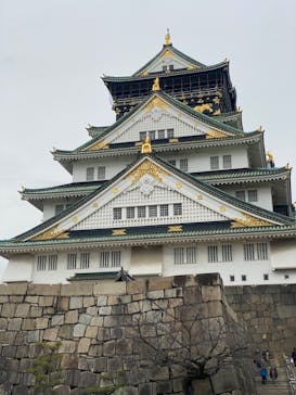 大阪城天守閣に投稿された画像（2023/2/3）