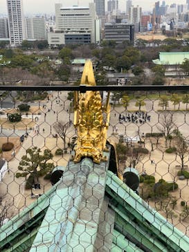 大阪城天守閣に投稿された画像（2023/2/3）