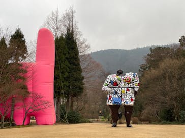 彫刻の森美術館に投稿された画像（2023/2/8）