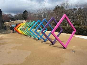 彫刻の森美術館に投稿された画像（2023/2/12）