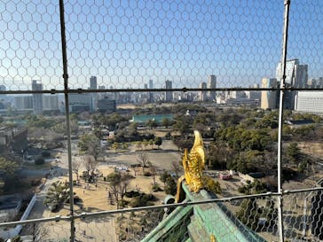 大阪城天守閣に投稿された画像（2023/2/12）