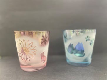 サンドブラスト本部教室 砂で削るガラス工芸教室に投稿された画像（2023/2/13）