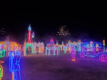 大阪城イルミナージュに投稿された画像（2023/2/13）