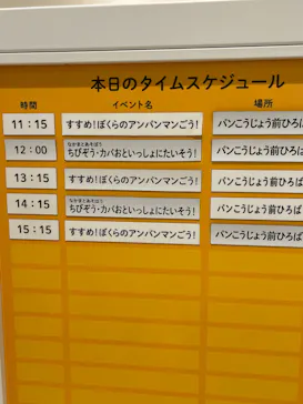 横浜アンパンマンこどもミュージアムに投稿された画像（2023/2/28）