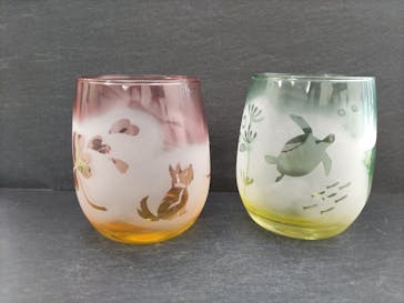 サンドブラスト本部教室 砂で削るガラス工芸教室に投稿された画像（2023/3/1）