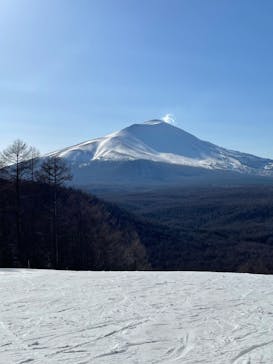 軽井沢スノーパークに投稿された画像（2023/3/3）