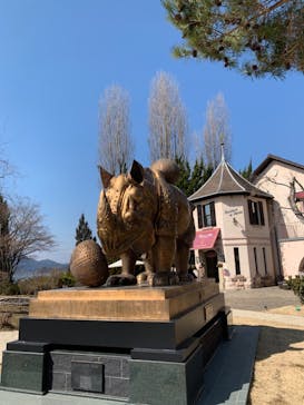 河口湖 音楽と森の美術館に投稿された画像（2023/3/5）