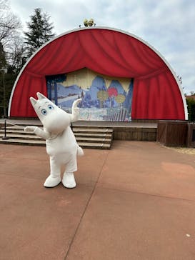 ムーミンバレーパークに投稿された画像（2023/3/5）