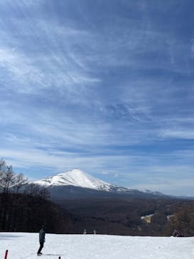 軽井沢スノーパークに投稿された画像（2023/3/5）