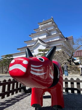 鶴ヶ城に投稿された画像（2023/3/21）