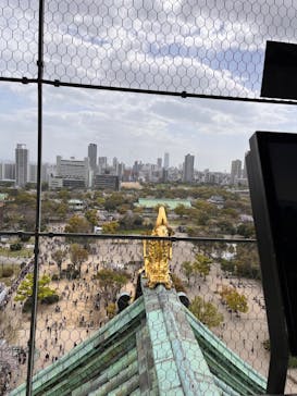 大阪城天守閣に投稿された画像（2023/3/27）