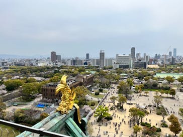 大阪城天守閣に投稿された画像（2023/3/31）