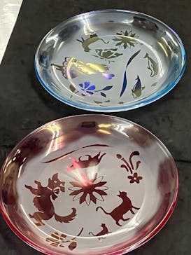 サンドブラスト本部教室 砂で削るガラス工芸教室に投稿された画像（2023/4/1）