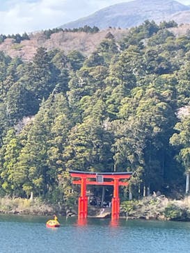 箱根海賊船に投稿された画像（2023/4/1）