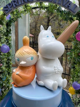 ムーミンバレーパークに投稿された画像（2023/4/2）